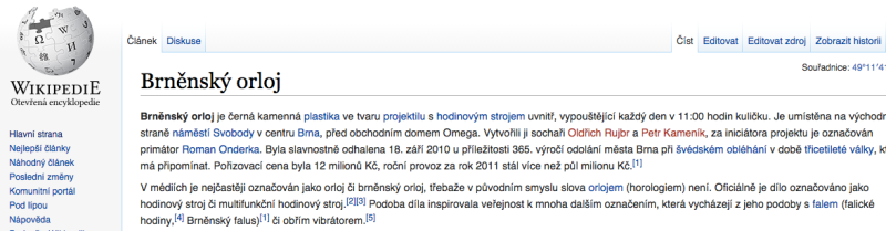 wiki hodiny